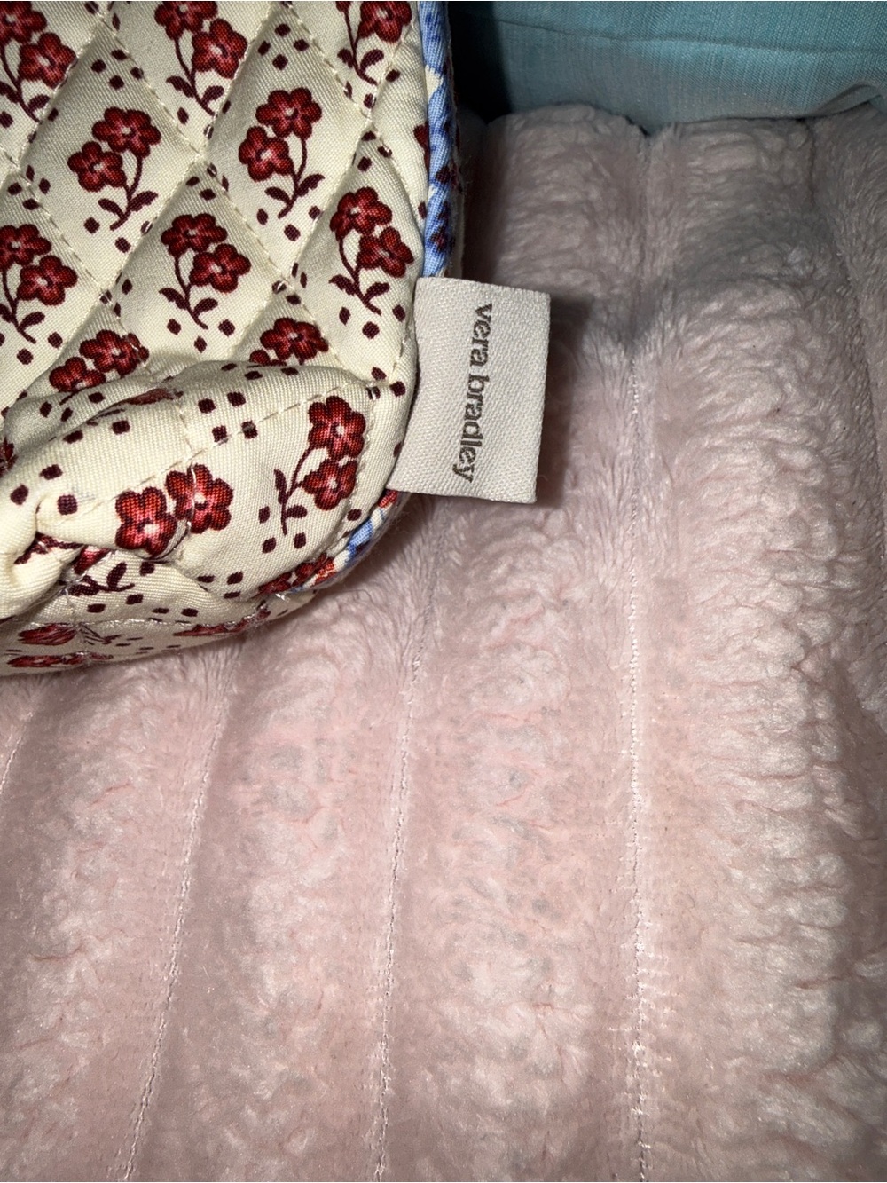Vera Bradley Mini Original Tote Bag in the floral Rachel Ditsy pattern NWOT - Picture 3 of 8